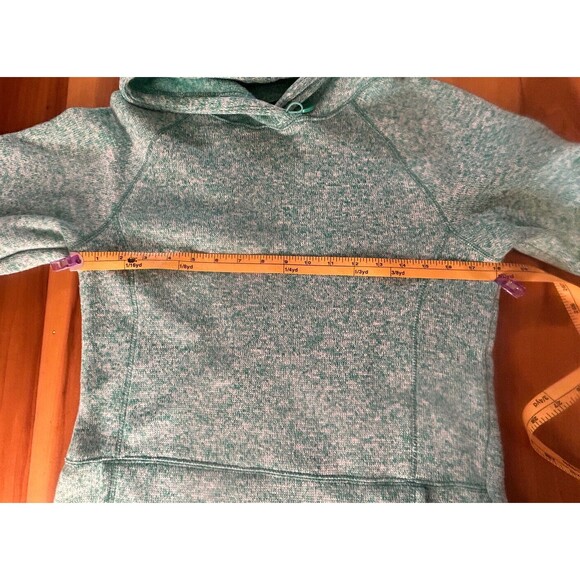 Browning Women’s Pullover Hoodie Green Teal Size Medium/M Front Pocket - Picture 3 of 8